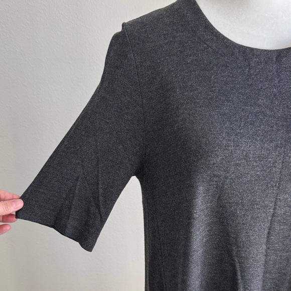 Black T shirt Women's Dress - Picture 2 of 9